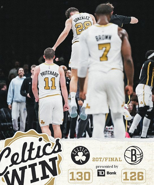 01月24日 NBA常规赛 凯尔特人vs篮网 全场录像及集锦