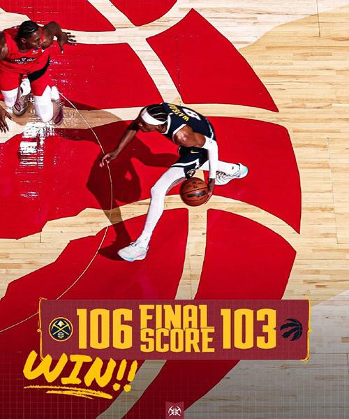 01月01日 NBA常规赛 掘金vs猛龙 全场录像及集锦